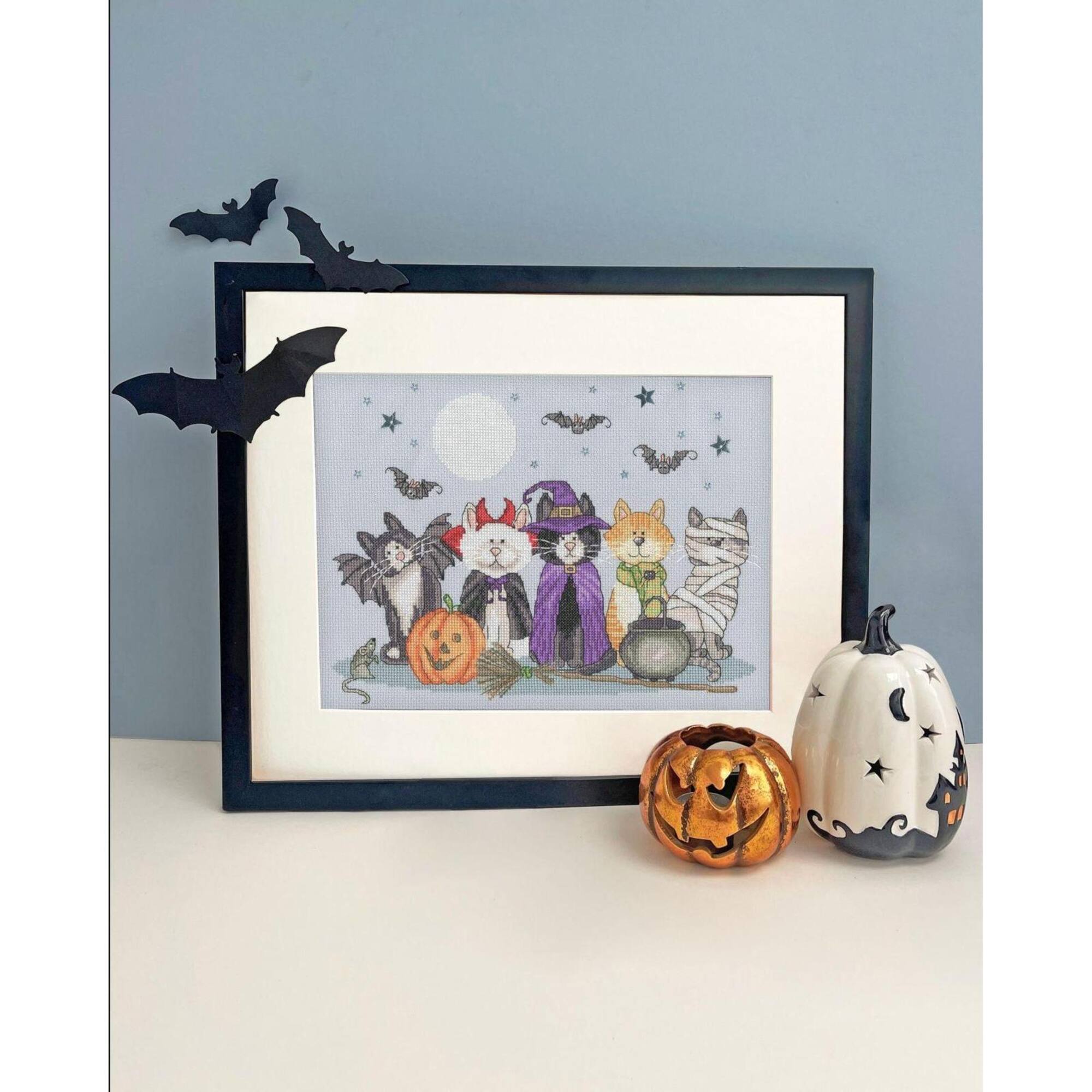 Bothy Threads Fiendish Felines Counted Cross Stitch Kit